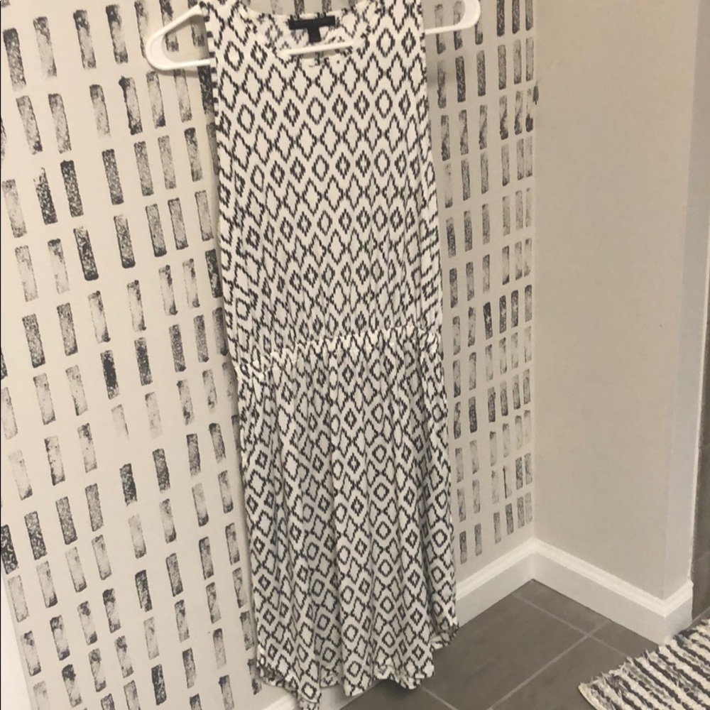 Banana republic key hole back dress